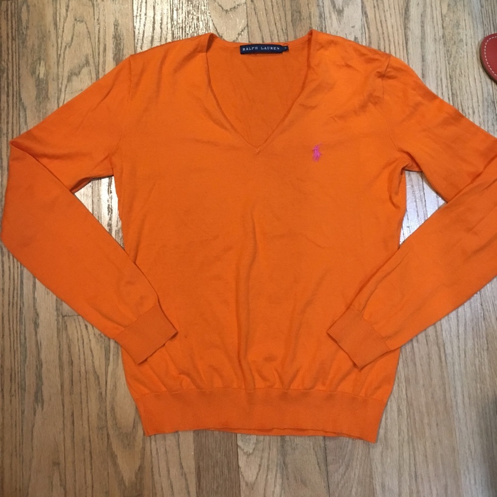Ralph Lauren v neck sweater